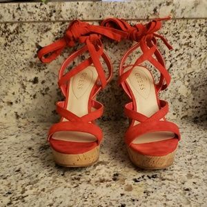 Guess Treacy Platform Wedge